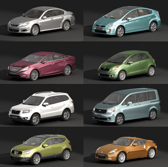 free 3d model cars
